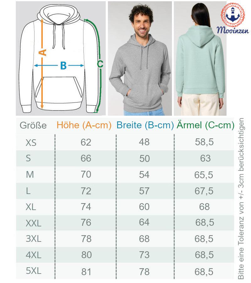 Nordsee Watt Meer · Unisex Bio Hoodie-Unisex Bio Hoodie-Mooinzen