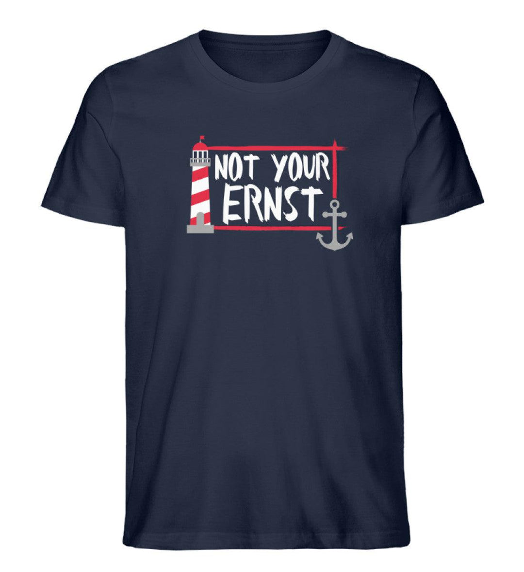 Not your ernst · Herren Premium Bio T-Shirt-Herren Premium Bio T-Shirt-French Navy-XS-Mooinzen