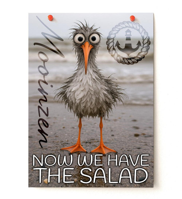 Now We Have The Salad · DIN A3 Poster-Poster-mehrfarbig-Din A3-Mooinzen