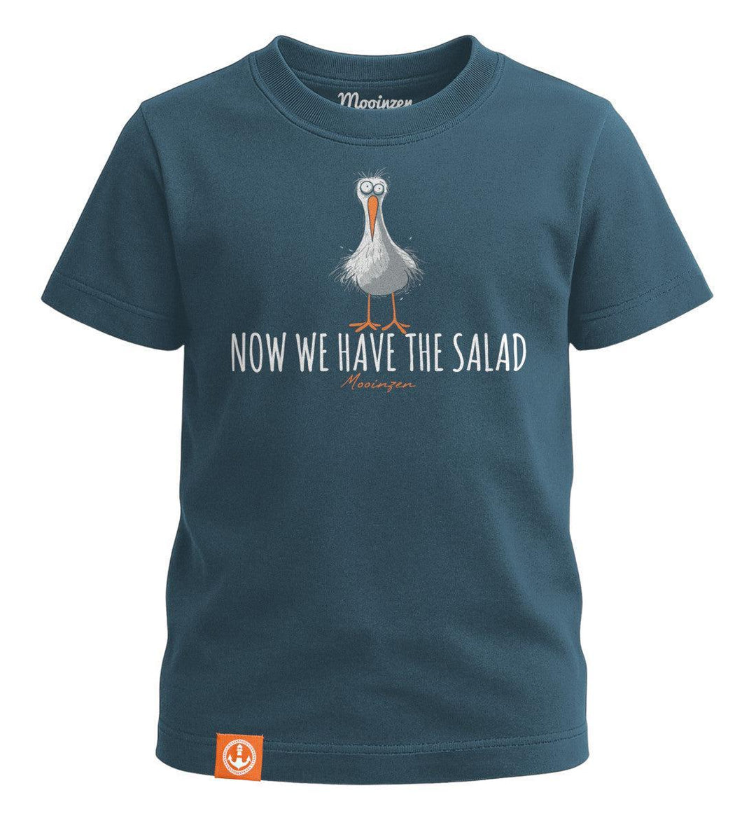 Now We Have The Salad · Kinder Premium Signature Bio T-Shirt-Kinder Premium Bio T-Shirt (Eigenproduktion)-stargazer-98/104-Mooinzen