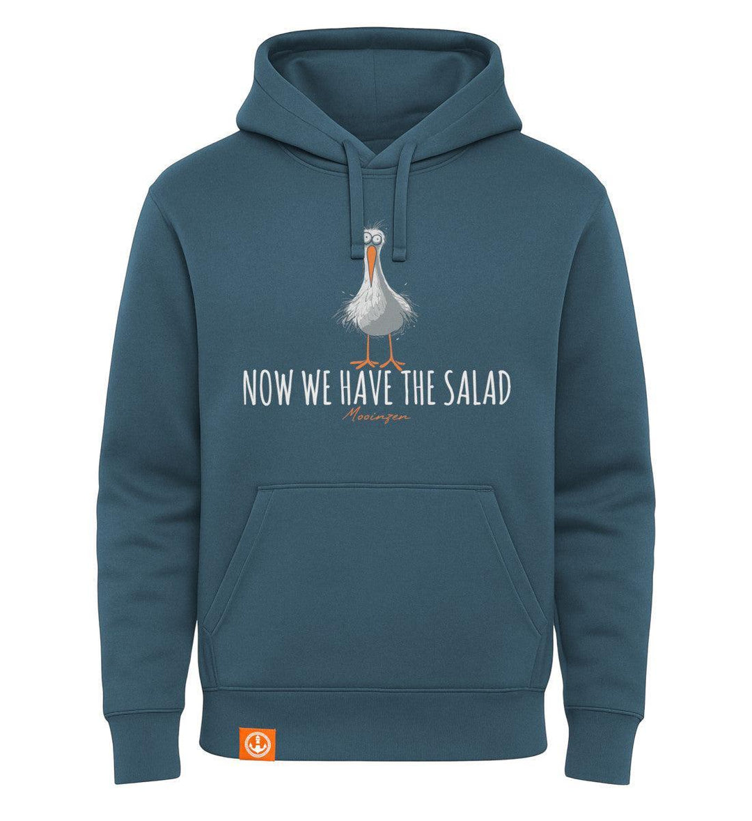 Now We Have The Salad · Unisex Signature Bio Hoodie-Unisex Signature Bio Hoodie-stargazer-S-Mooinzen