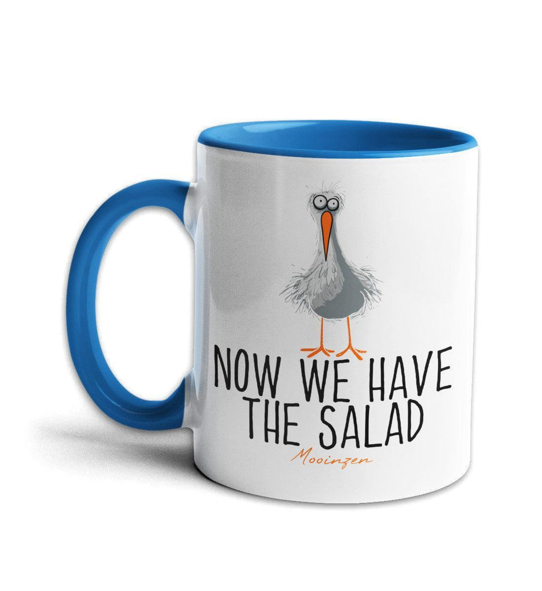 Now we have the Salad · Keramiktasse Zweifarbig-Keramik Tasse zweifarbig-Mooinzen