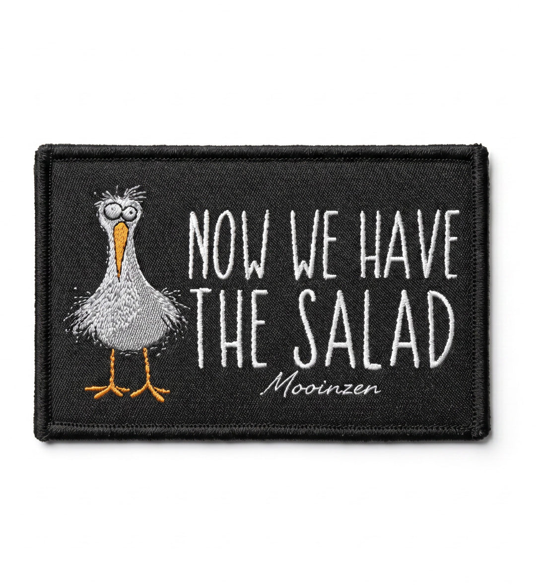 Now we have the Salad · Klettwattpatch V2-Klettwatt Patch-black-9x6-Mooinzen
