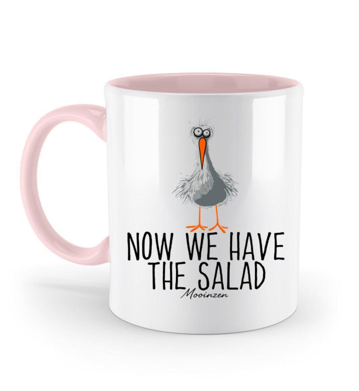 Now we have the salad · Keramiktasse Zweifarbig-Keramik Tasse Zweifarbig-Powder Pink-330ml-Mooinzen