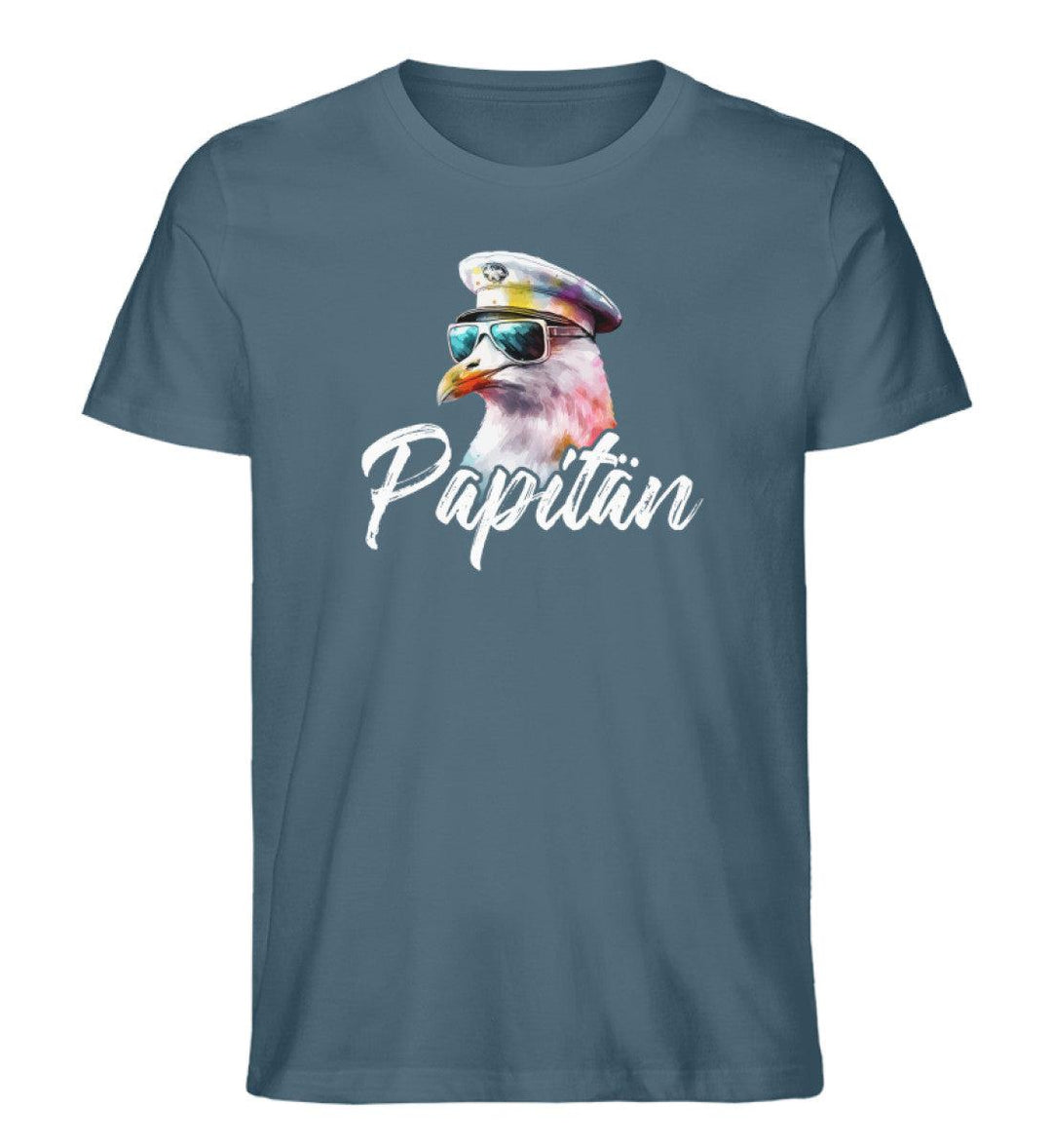 Papitän coole Möwe · Herren Premium Bio T-Shirt-Herren Premium Bio T-Shirt-Stargazer-S-Mooinzen