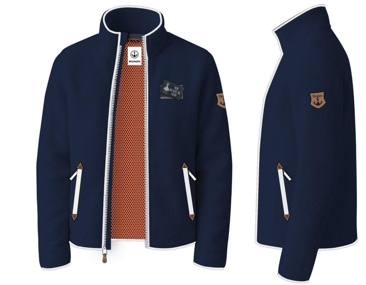 Patch - Unisex Premium Sherpa Jacke-72-Accessoires-dress-blue-S-Mooinzen