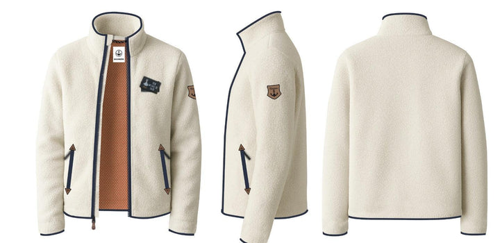 Patch - Unisex Premium Sherpa Jacke-72-Accessoires-warm-sand-S-Mooinzen