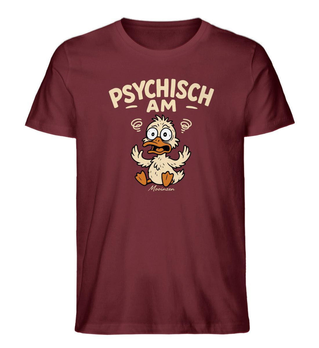 Psychisch am Ente · Herren Premium Bio T-Shirt-Herren Premium Bio T-Shirt-Mooinzen