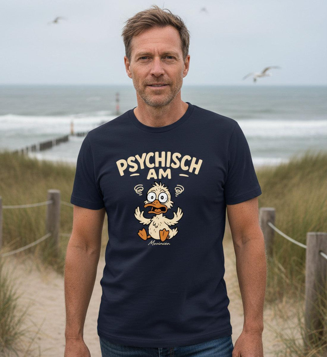 Psychisch am Ente · Herren Premium Bio T-Shirt-Herren Premium Bio T-Shirt-Mooinzen