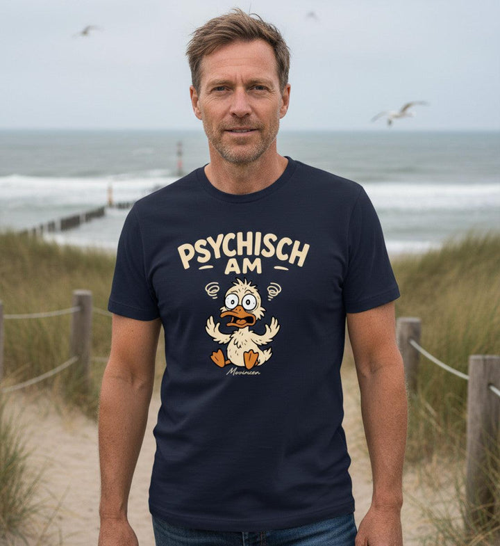 Psychisch am Ente · Herren Premium Bio T-Shirt-Herren Premium Bio T-Shirt-Mooinzen