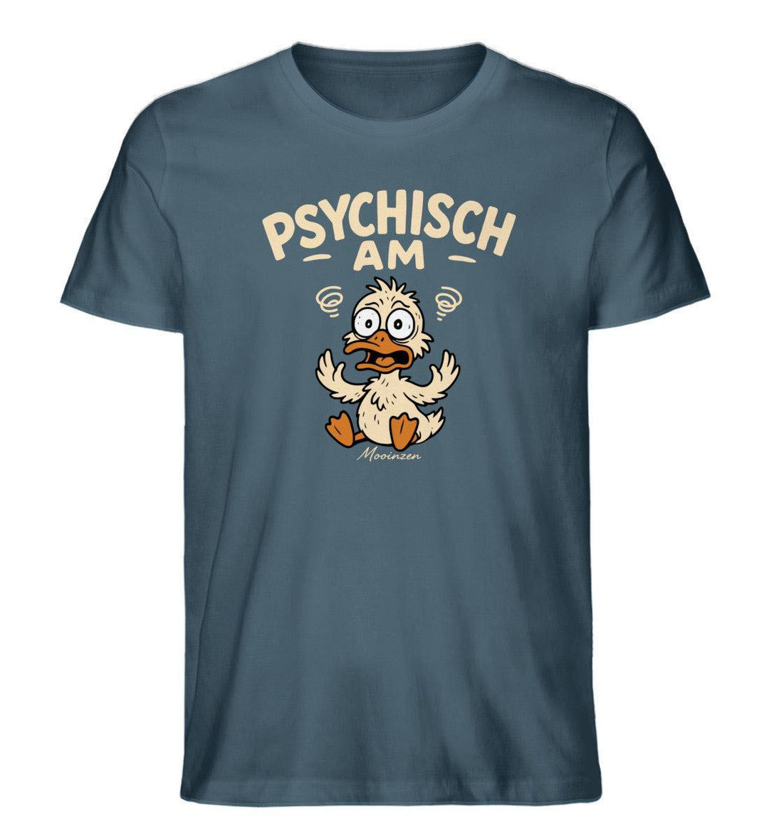 Psychisch am Ente · Herren Premium Bio T-Shirt-Herren Premium Bio T-Shirt-Stargazer-XS-Mooinzen