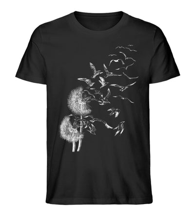 Pusteblume Möwen · Herren Premium Bio T-Shirt-Herren Premium Bio T-Shirt-Black-XS-Mooinzen