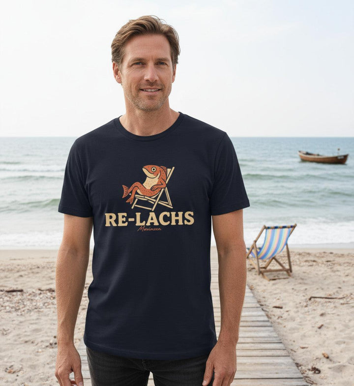 Re-Lachs · Herren Premium Bio T-Shirt-Herren Premium Bio T-Shirt-Mooinzen