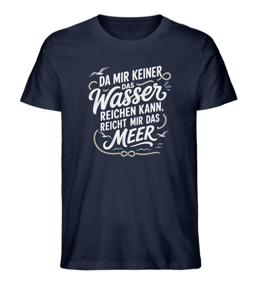 Reicht mir das Meer · Herren Premium Bio T-Shirt-Herren Premium Bio T-Shirt-French Navy-XS-Mooinzen