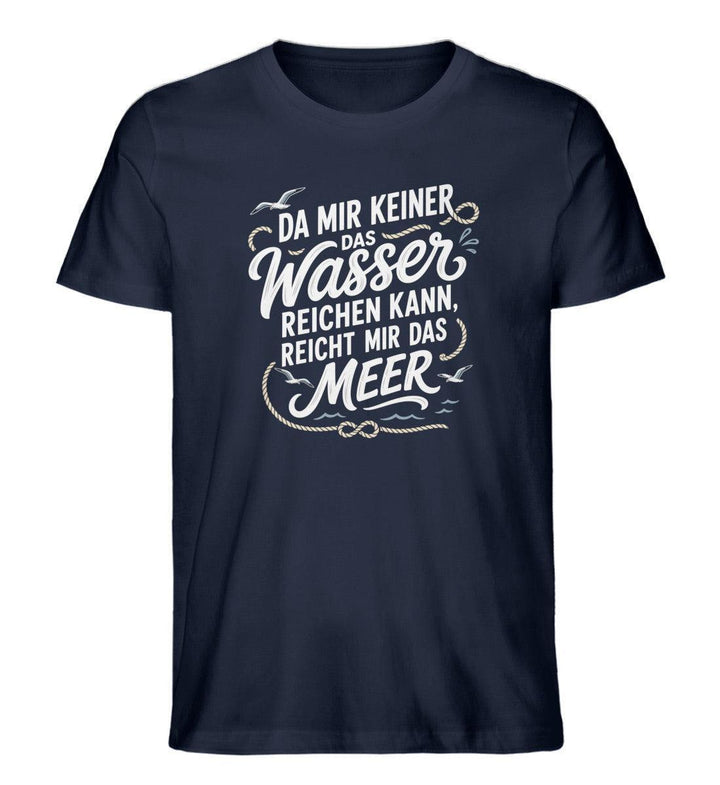 Reicht mir das Meer · Herren Premium Bio T-Shirt-Herren Premium Bio T-Shirt-French Navy-XS-Mooinzen
