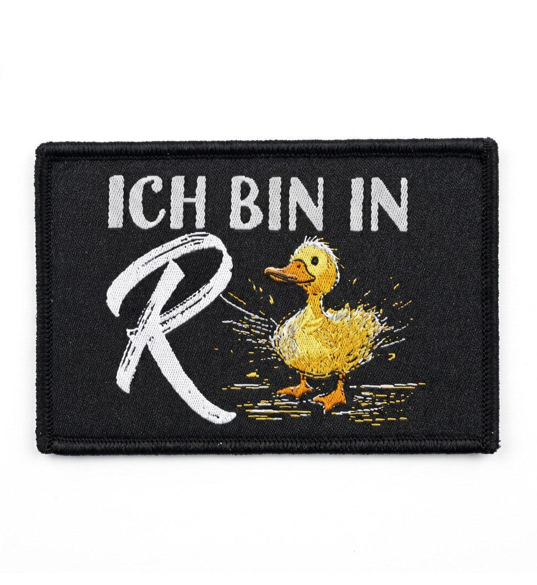 Rente Ente · Klettwattpatch V2-Klettwatt Patch-black-9x6-Mooinzen