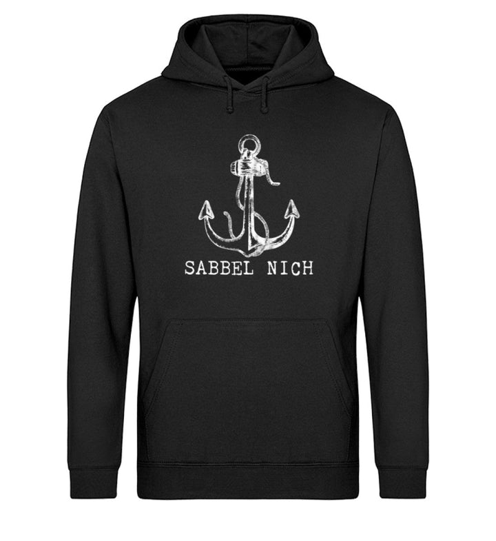 Sabbel nich · Unisex Bio Hoodie-Unisex Bio Hoodie-Black-S-Mooinzen