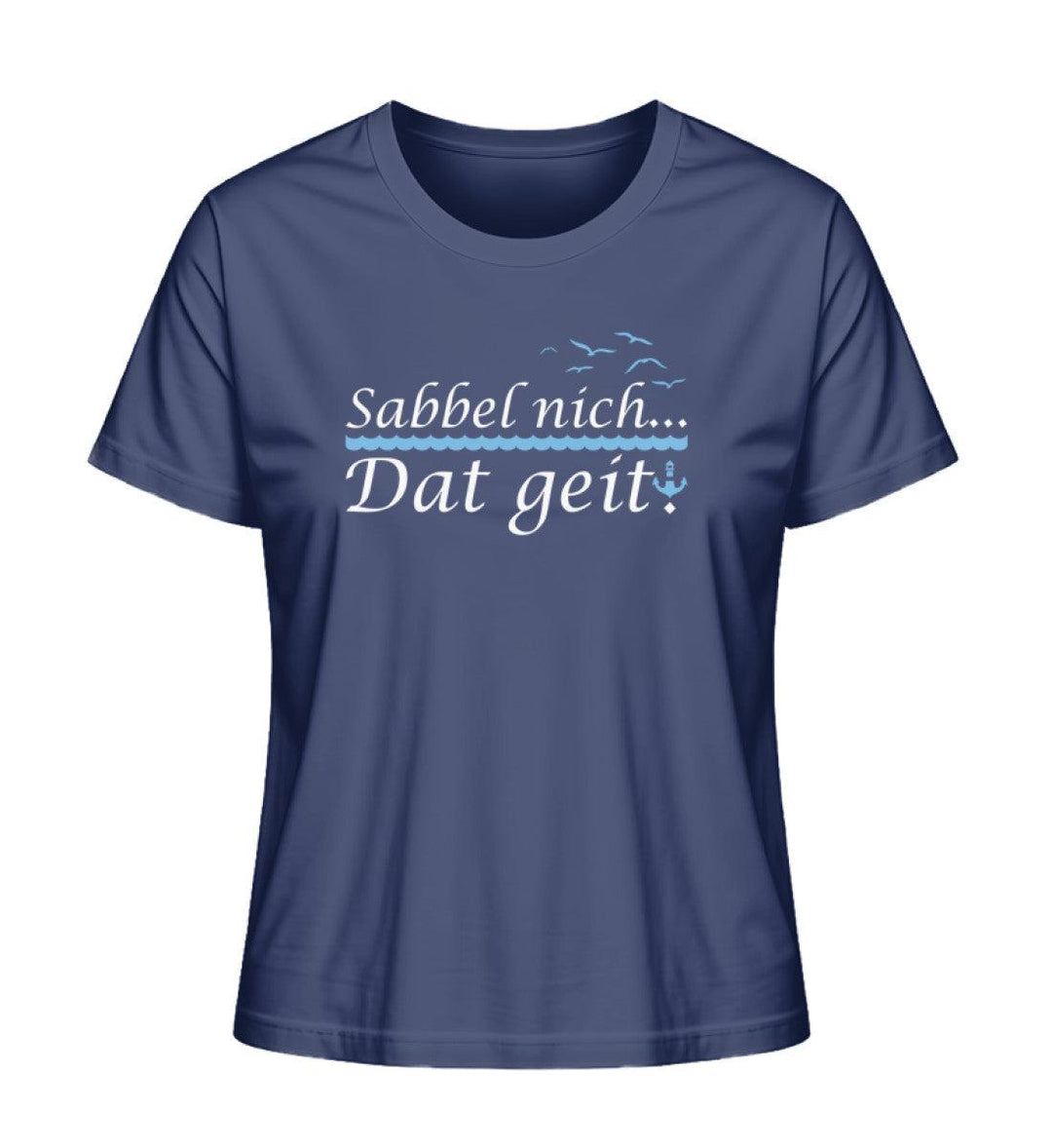 Sabbel nich dat geit · Damen Premium Bio T-Shirt 2.0-Damen Premium Bio T-Shirt 2.0-French Navy-XS-Mooinzen