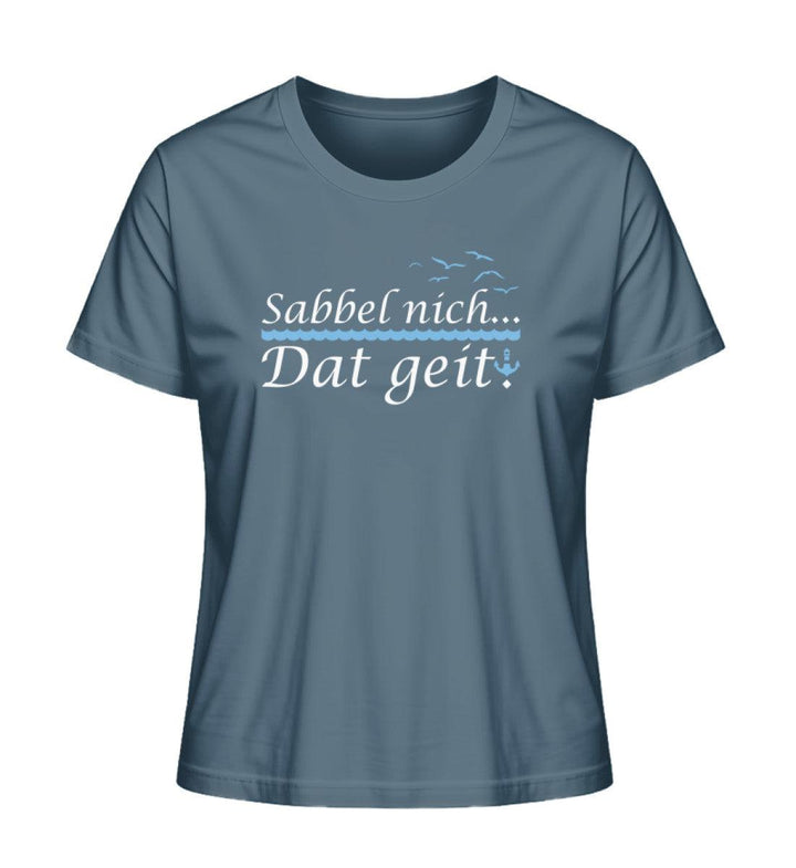 Sabbel nich dat geit · Damen Premium Bio T-Shirt 2.0-Damen Premium Bio T-Shirt 2.0-Stargazer-XS-Mooinzen