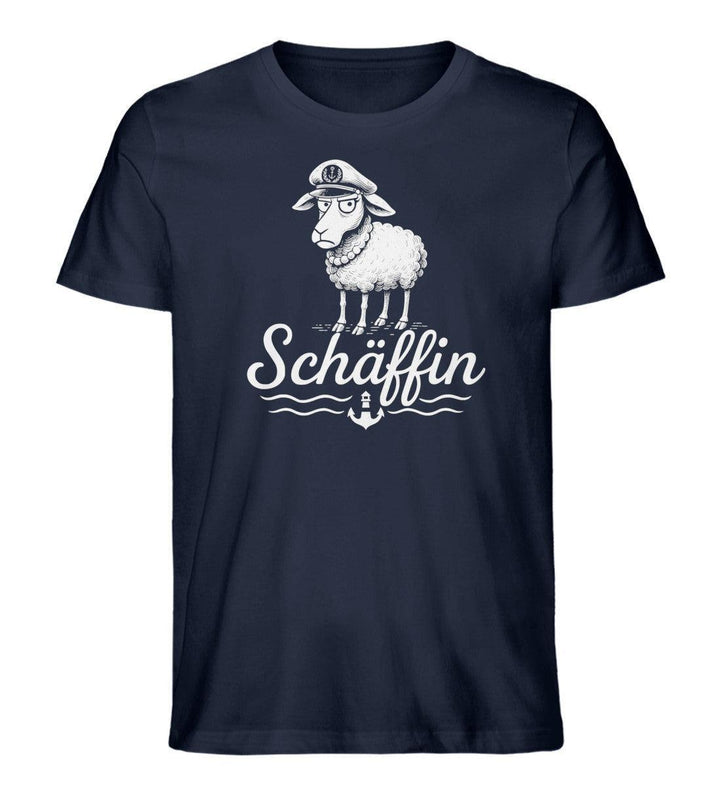 Schäffin Chefin · Herren Premium Bio T-Shirt-Herren Premium Bio T-Shirt-French Navy-XS-Mooinzen