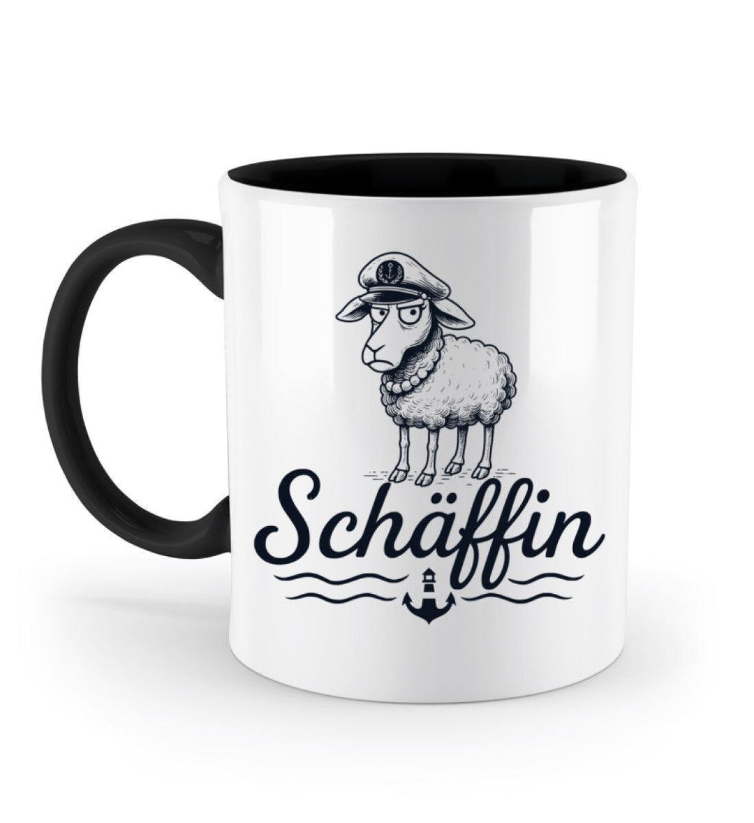 Schäffin Chefin · Keramiktasse Zweifarbig-Keramik Tasse Zweifarbig-Black-330ml-Mooinzen