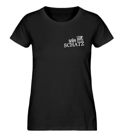 Sein Schatz · Damen Premium Bio T-Shirt-Damen Premium Bio T-Shirt-Black-XS-Mooinzen