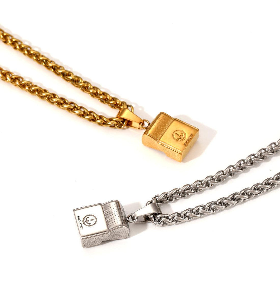 Strandkorb Liebe · Halskette Edelstahl-Halskette Edelstahl-Mooinzen