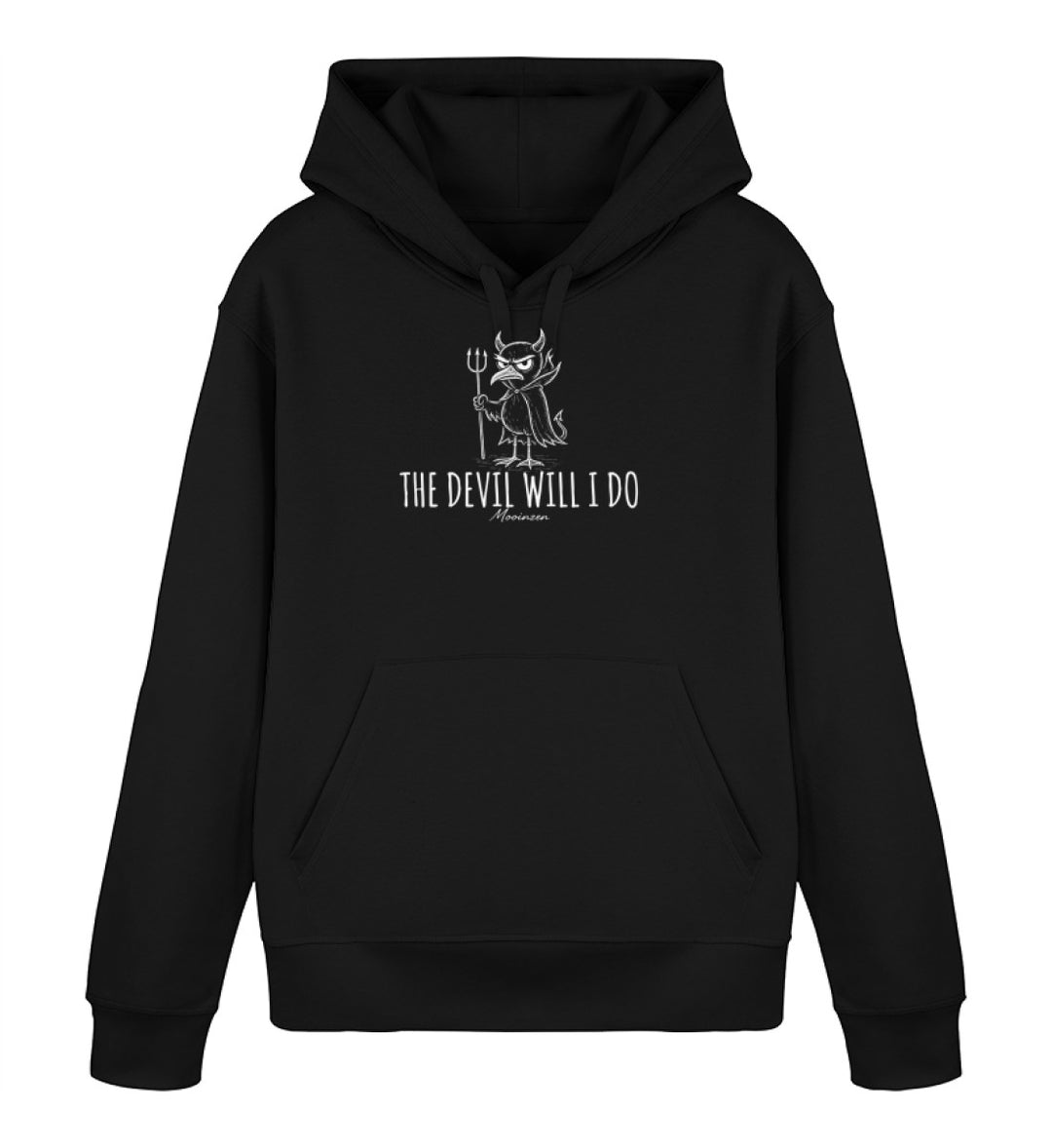 The Devil will i do · Unisex Bio Hoodie-Unisex Bio Hoodie-Black-XS-Mooinzen