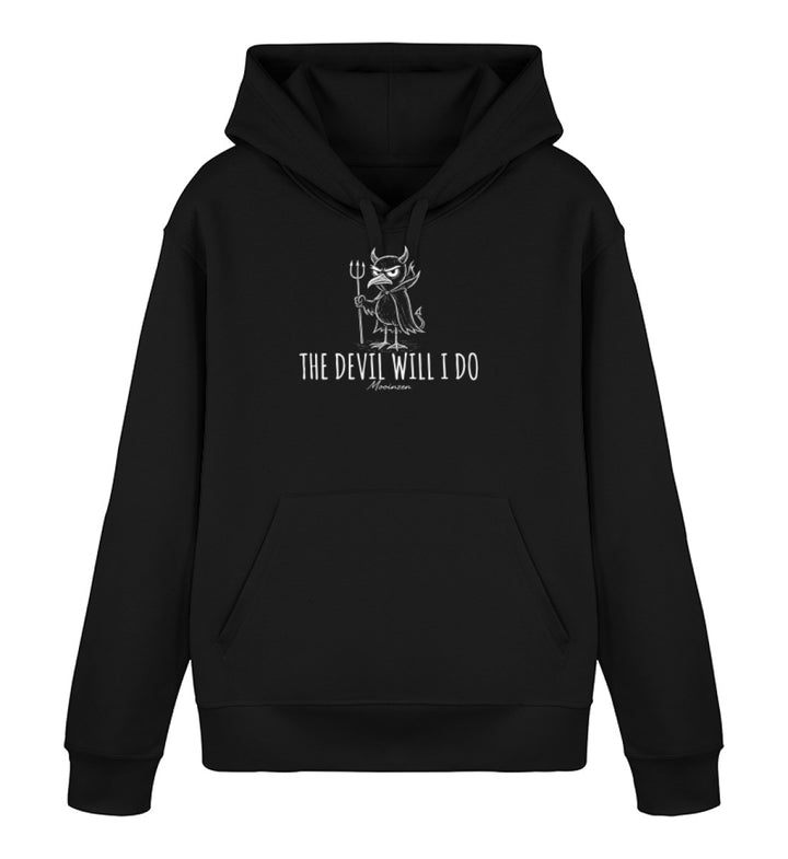 The Devil will i do · Unisex Bio Hoodie-Unisex Bio Hoodie-Black-XS-Mooinzen