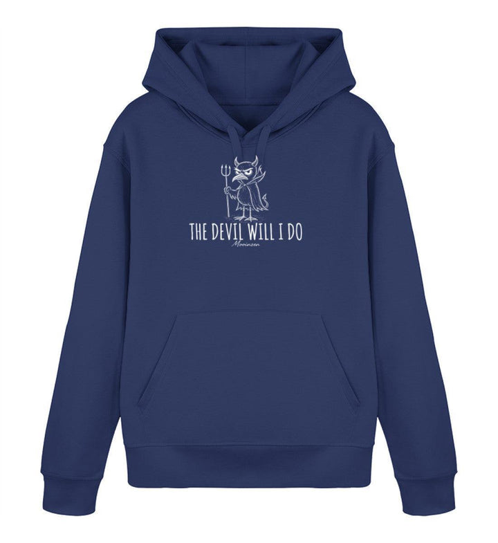 The Devil will i do · Unisex Bio Hoodie-Unisex Bio Hoodie-French Navy-XS-Mooinzen