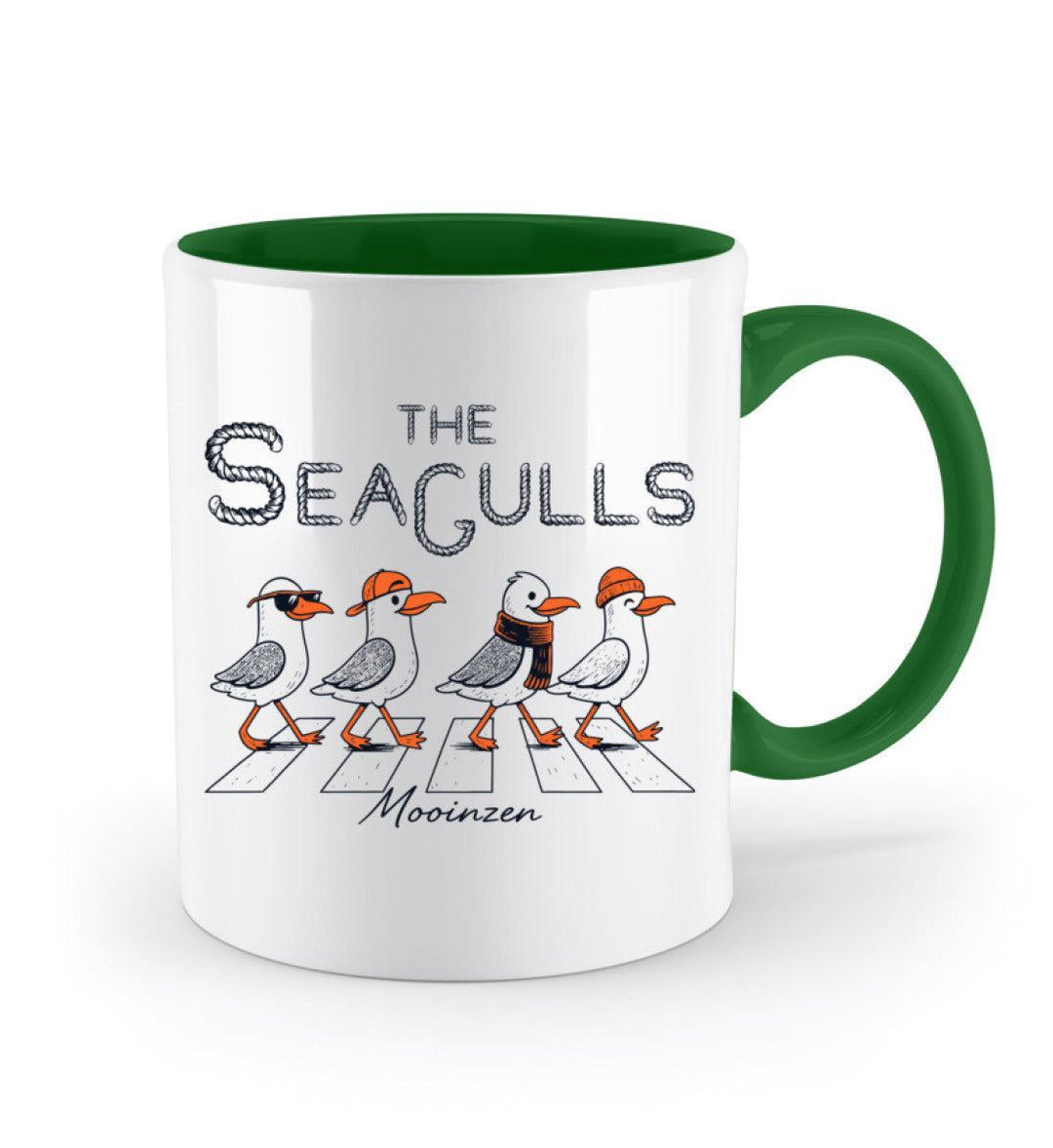 The Seagulls · Keramiktasse Zweifarbig-Keramik Tasse Zweifarbig-Mooinzen