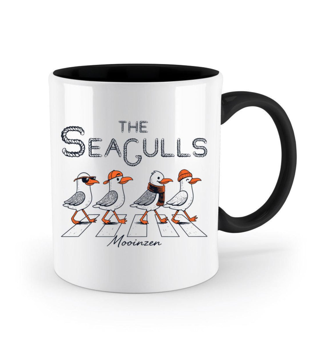 The Seagulls · Keramiktasse Zweifarbig-Keramik Tasse Zweifarbig-Mooinzen