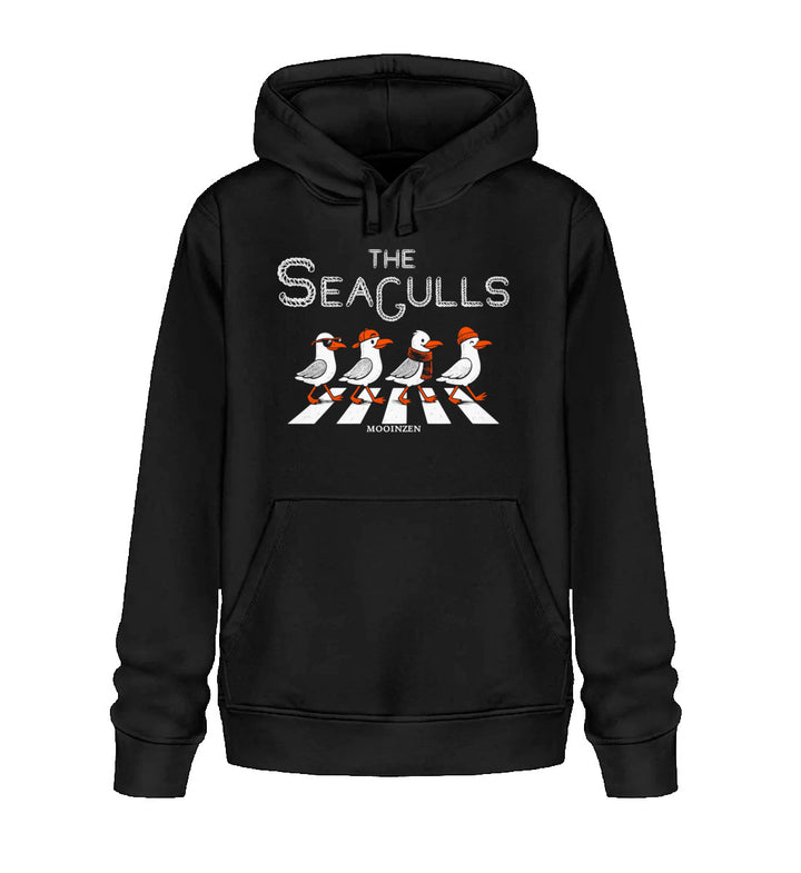 The Seagulls · Unisex Bio Hoodie-Unisex Bio Hoodie-Black-XS-Mooinzen