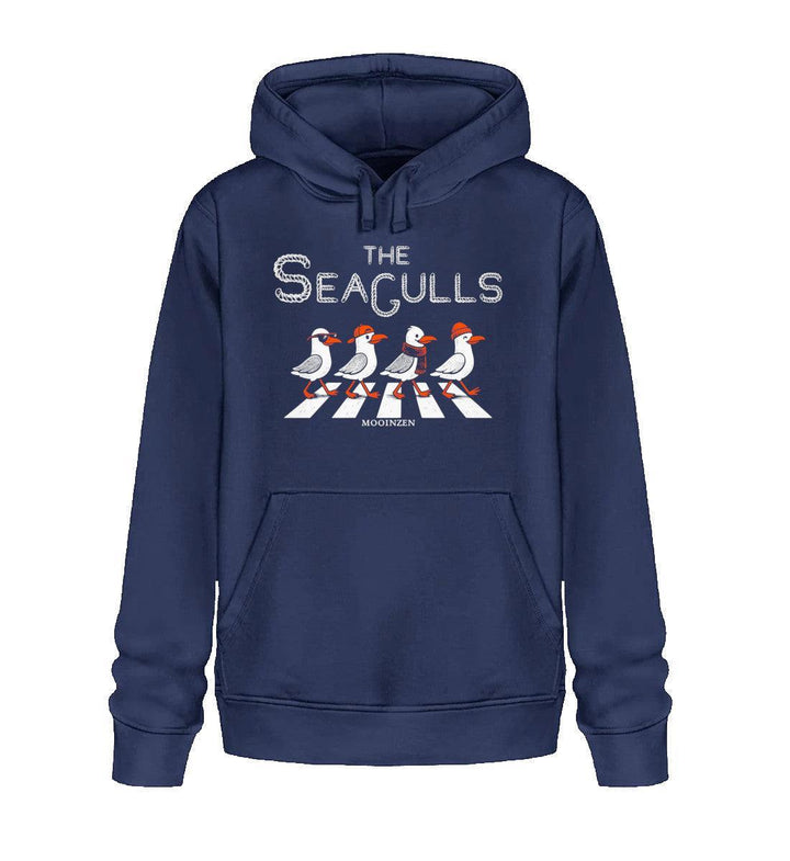 The Seagulls · Unisex Bio Hoodie-Unisex Bio Hoodie-French Navy-XS-Mooinzen