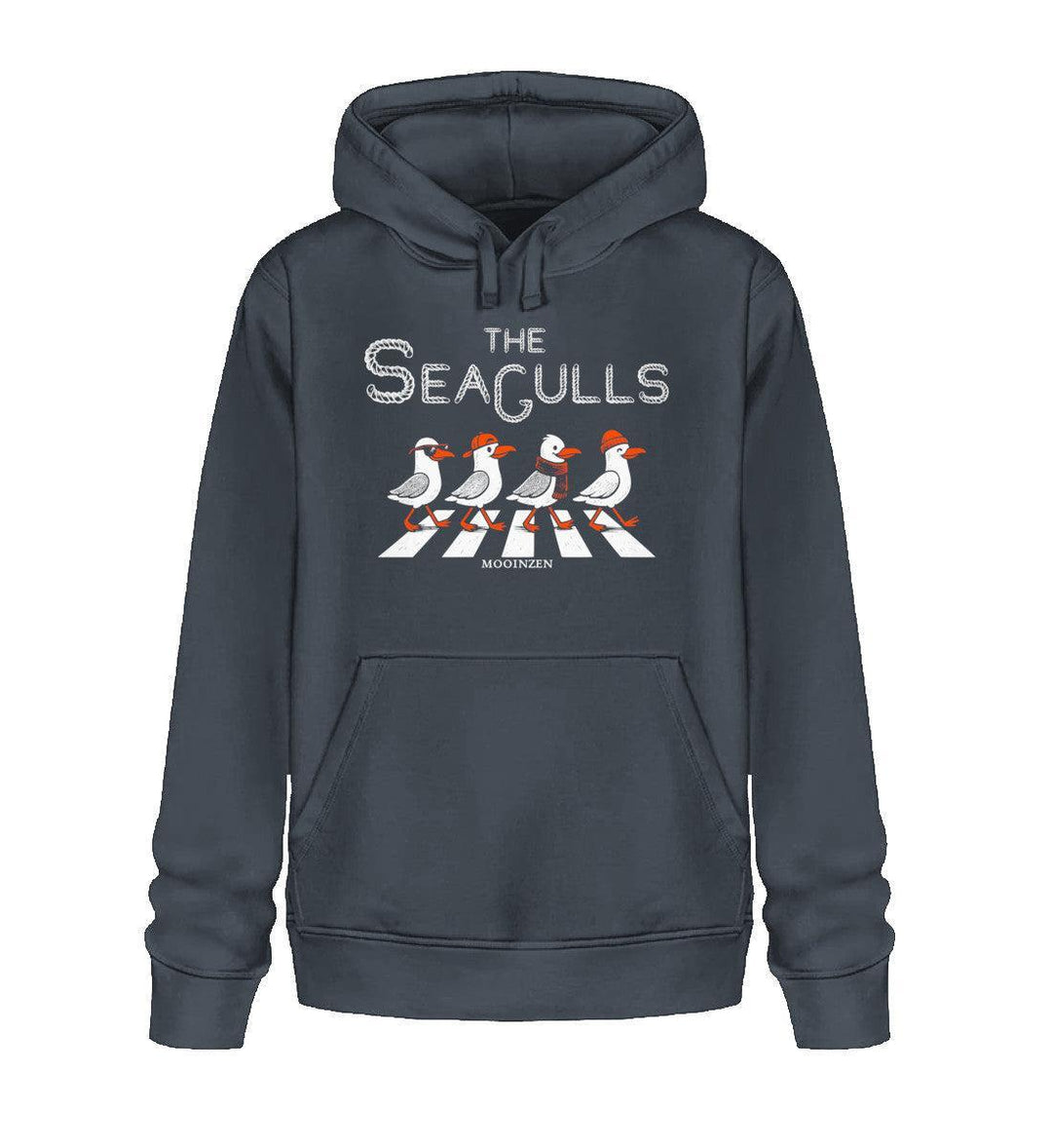 The Seagulls · Unisex Bio Hoodie-Unisex Bio Hoodie-India Ink Grey-XS-Mooinzen