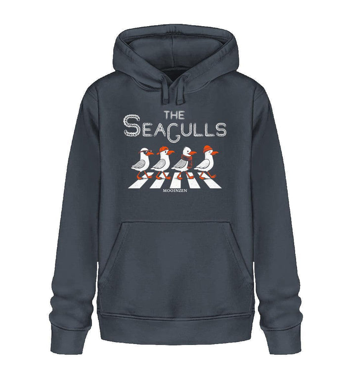 The Seagulls · Unisex Bio Hoodie-Unisex Bio Hoodie-India Ink Grey-XS-Mooinzen