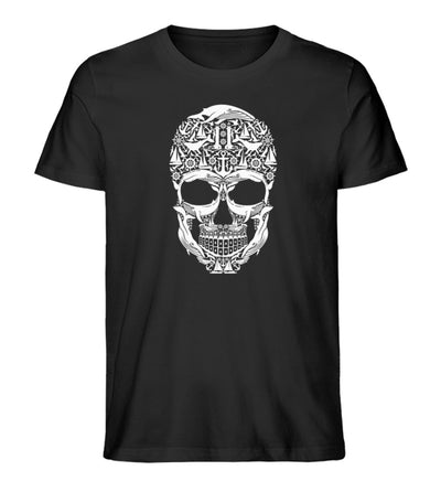 Totenkopf Symbole · Herren Premium Bio T-Shirt-Herren Premium Bio T-Shirt-Black-XS-Mooinzen