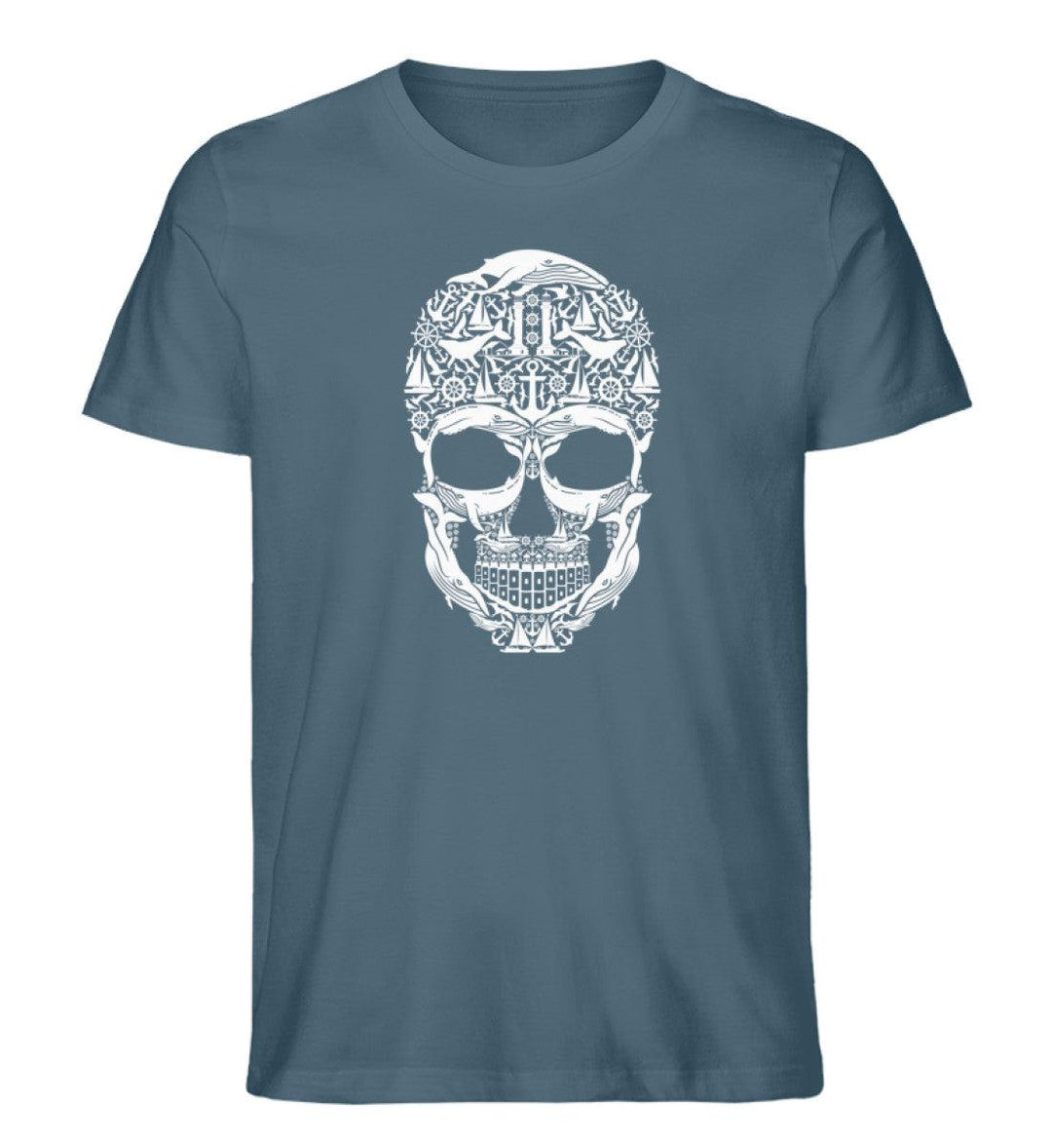 Totenkopf Symbole · Herren Premium Bio T-Shirt-Herren Premium Bio T-Shirt-Stargazer-S-Mooinzen