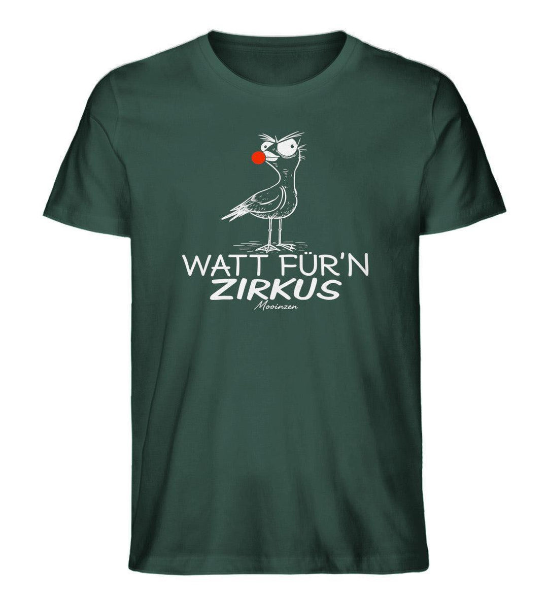 Watt für'n Zirkus · Herren Premium Bio T-Shirt-Herren Premium Bio T-Shirt-Glazed Green-XS-Mooinzen