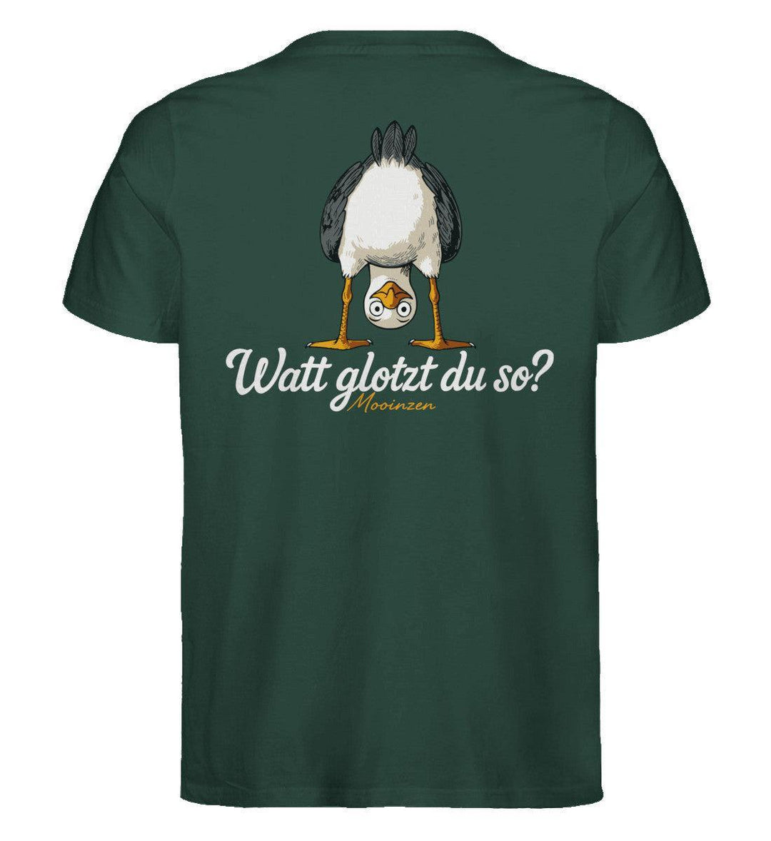 Watt glotzt du so? · Herren Premium Bio T-Shirt-Herren Premium Bio T-Shirt-Glazed Green-XS-Mooinzen