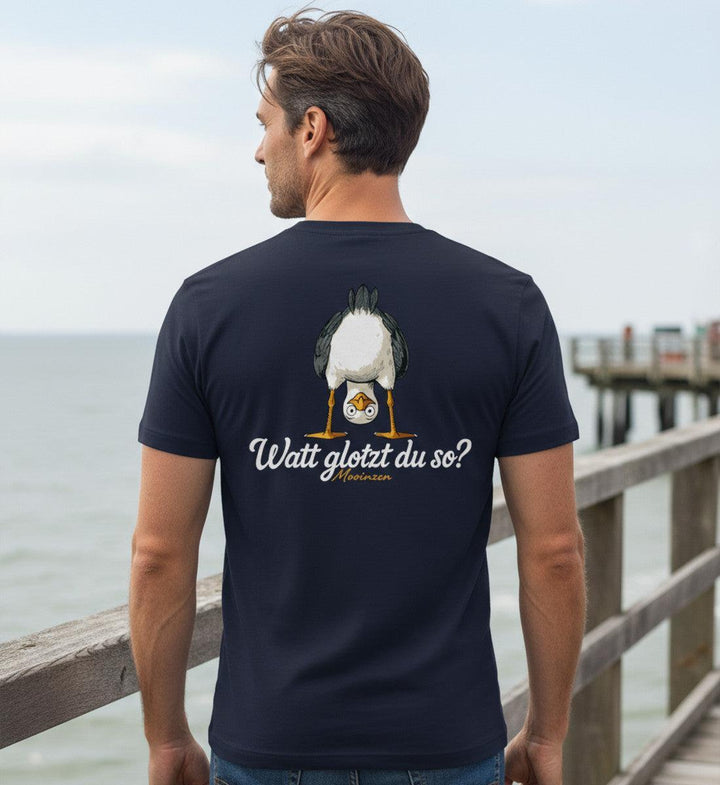 Watt glotzt du so? · Herren Premium Bio T-Shirt-Herren Premium Bio T-Shirt-Mooinzen