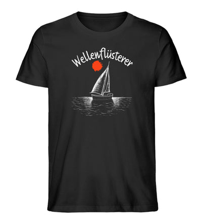 Wellenflüsterer · Herren Premium Bio T-Shirt-Herren Premium Bio T-Shirt-Black-XS-Mooinzen