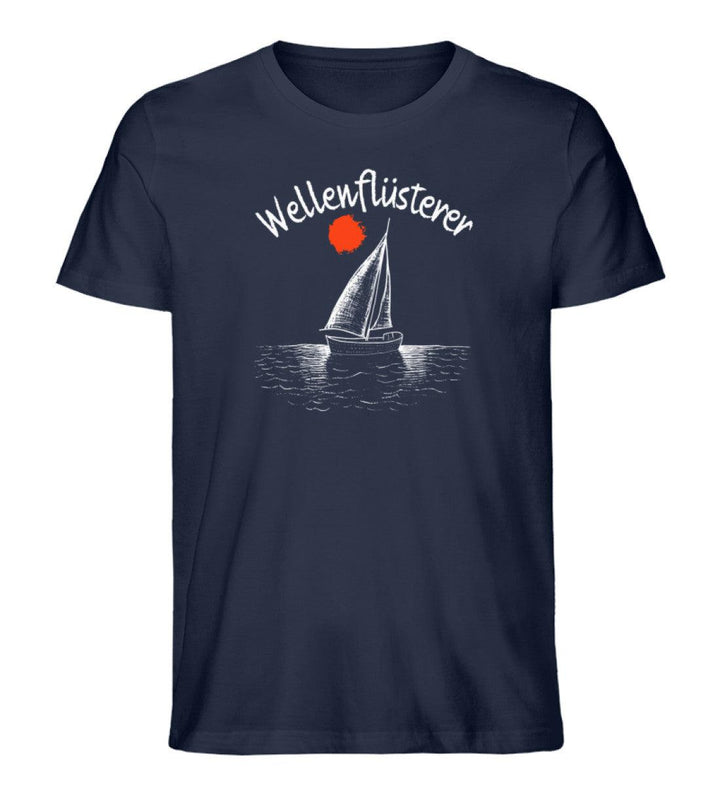 Wellenflüsterer · Herren Premium Bio T-Shirt-Herren Premium Bio T-Shirt-French Navy-XS-Mooinzen