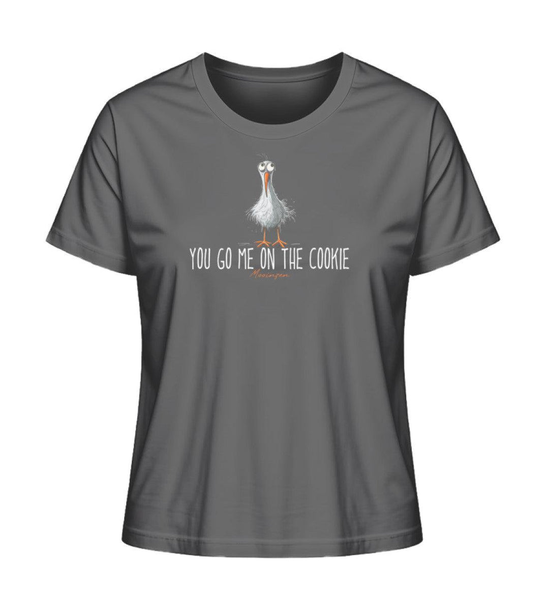 You go me on the cookie · Damen Premium Bio T-Shirt 2.0-Damen Premium Bio T-Shirt 2.0-Anthracite-XS-Mooinzen