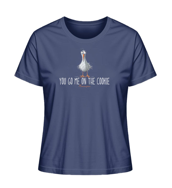 You go me on the cookie · Damen Premium Bio T-Shirt 2.0-Damen Premium Bio T-Shirt 2.0-French Navy-XS-Mooinzen