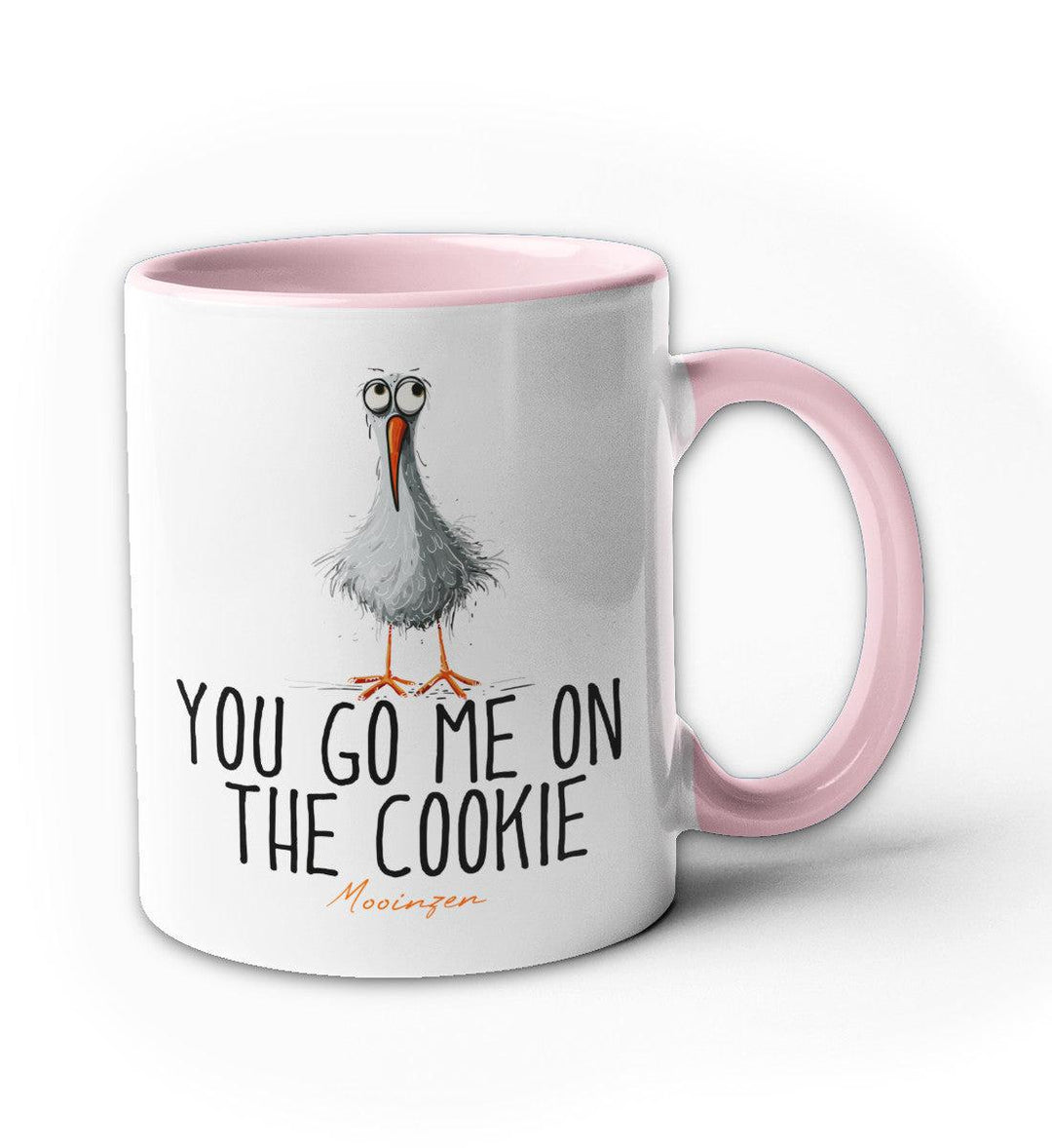 You go me on the cookie · Keramiktasse Zweifarbig-Keramik Tasse zweifarbig-Mooinzen