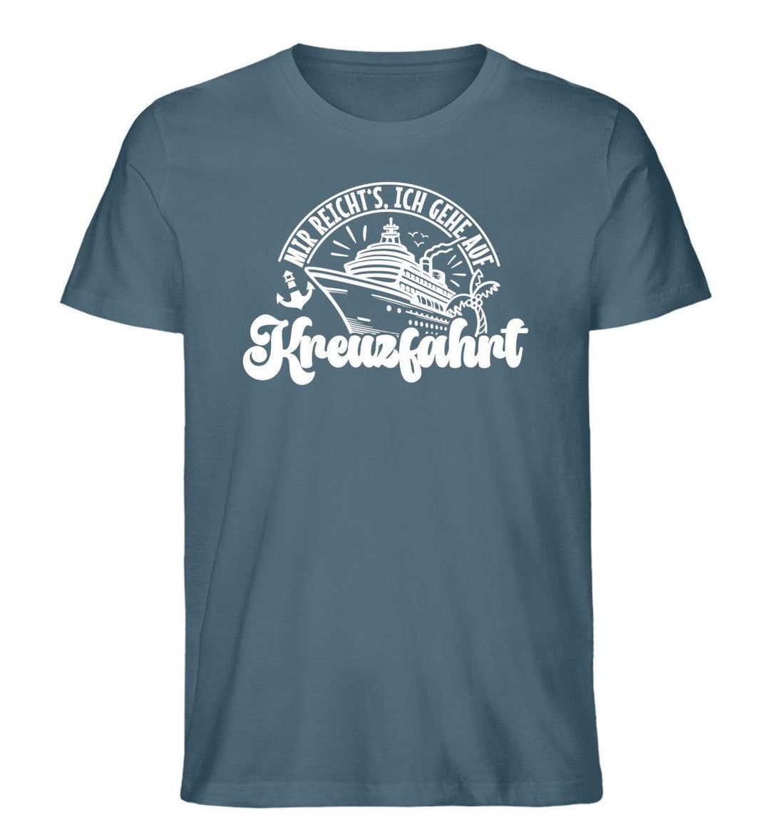 mir reichts ich gehe auf Kreuzfahrt · Herren Premium Bio T-Shirt-Herren Premium Bio T-Shirt-Stargazer-XS-Mooinzen