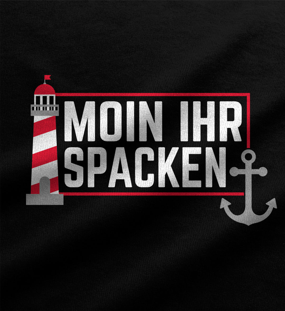 Moin ihr Spacken · Herren Premium Bio T-Shirt-Herren Premium Bio T-Shirt-Black-XS-Mooinzen