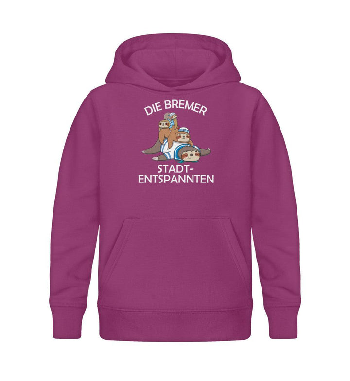 Bremer Stadtentspannten · Kinder Premium Bio Hoodie-Kinder Premium Bio Hoodie-Orchid Flower-12/14 (152/164)-Mooinzen