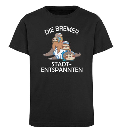 Bremer Stadtentspannten · Kinder Premium Bio T-Shirt-Kinder Premium Bio T-Shirt-Black-12/14 (152/164)-Mooinzen